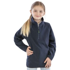 Result Recycled Kids Zip Neck Micro Fleece