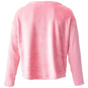 Brand Lab Ladies Plush Fleece Crew Neck Sweatshirt