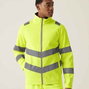 Regatta High Visibility Pro Contract Ablaze Soft Shell Jacket