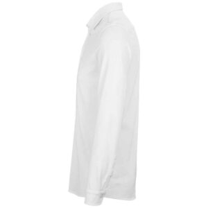 NEOBLU Basile Organic Cotton Long Sleeve Pique Shirt