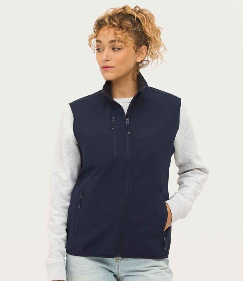 SOL'S Ladies Falcon Recycled Soft Shell Bodywarmer
