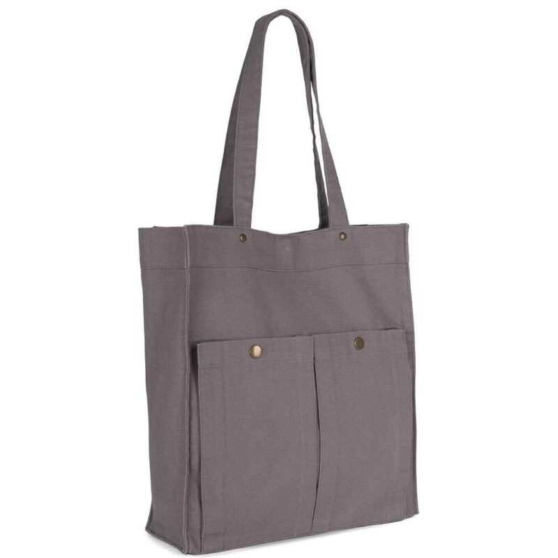 Kimood Washed Cotton Bag with Pockets