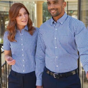 Brook Taverner Montana Gingham Long Sleeve Shirt