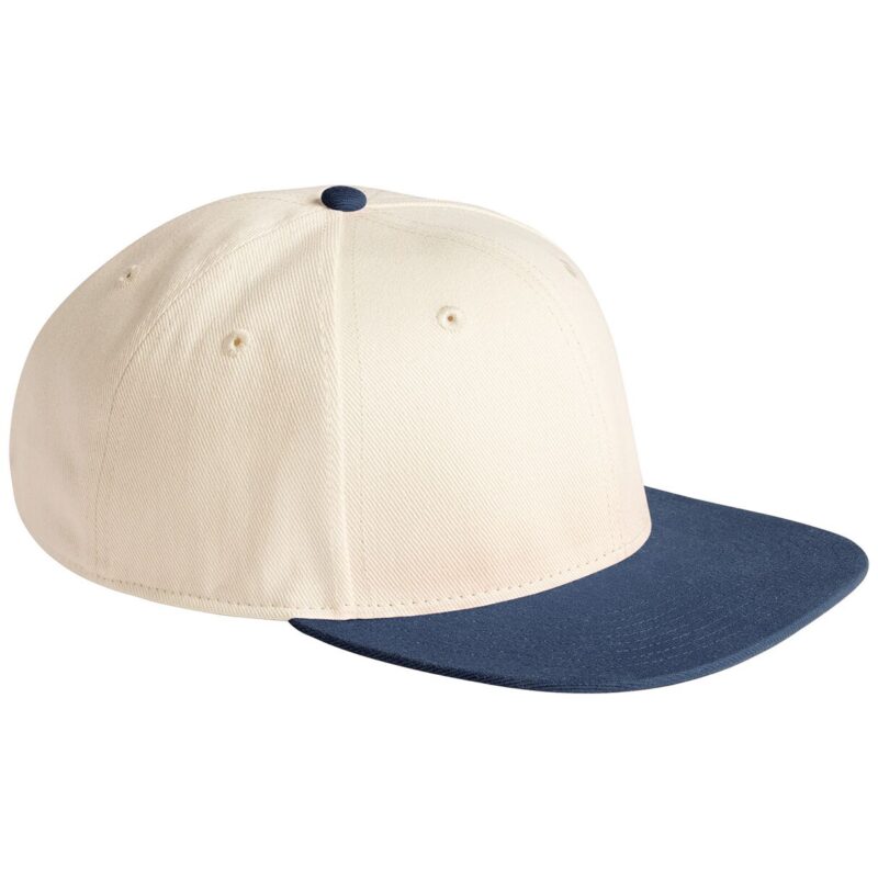 Beechfield Contrast Flat Peak 6 Panel Cap