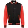 Jet Black/Fire Red