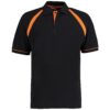 Black/Orange