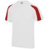 Arctic White/Fire Red