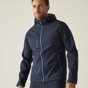Regatta Navigate Two Layer Hooded Soft Shell Jacket