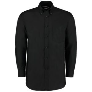 Kustom Kit Long Sleeve Classic Fit Workwear Oxford Shirt
