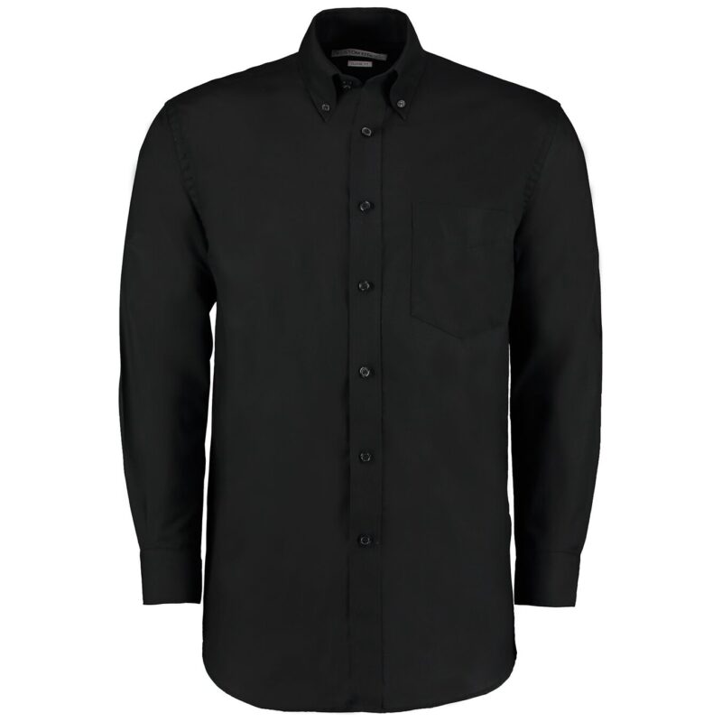 Kustom Kit Long Sleeve Classic Fit Workwear Oxford Shirt