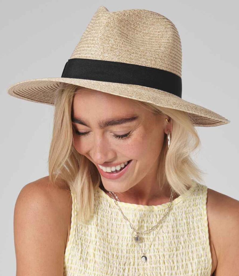 Beechfield Straw Fedora