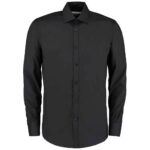 Kustom Kit Long Sleeve Slim Fit Business Shirt