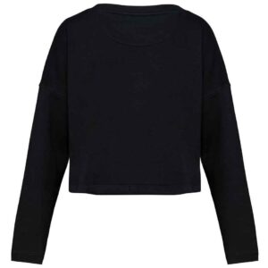 Native Spirit Ladies Oversized Cropped Sweatshirt