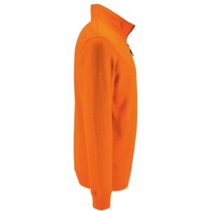 SOL'S Stan Contrast Zip Neck Sweatshirt