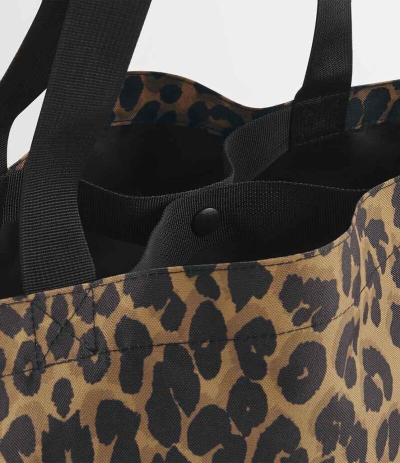 BagBase Leopard Print Carryall Tote Bag