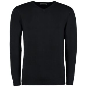 Kustom Kit Arundel Cotton Acrylic V Neck Sweater