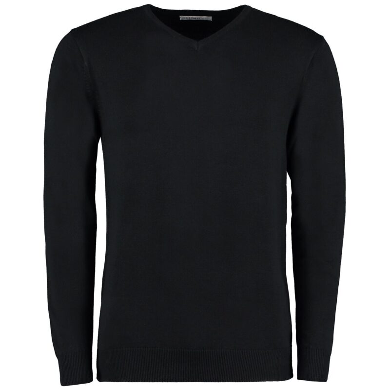 Kustom Kit Arundel Cotton Acrylic V Neck Sweater