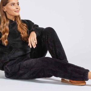 Brand Lab Unisex Fluffy Fleece Joggers