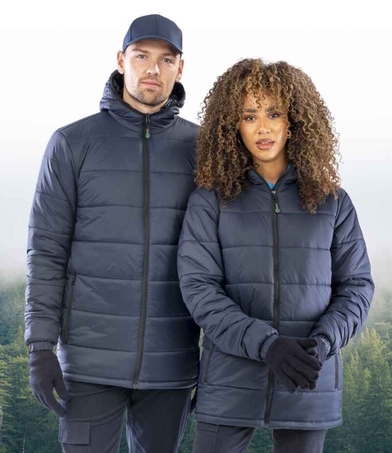 Result Recycled Hooded Padded Parka Jacket