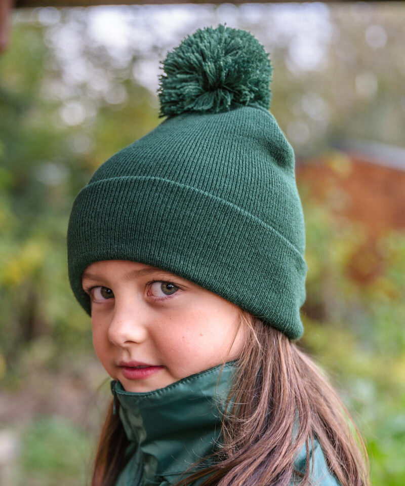 Result Core Kids Pom Pom Beanie