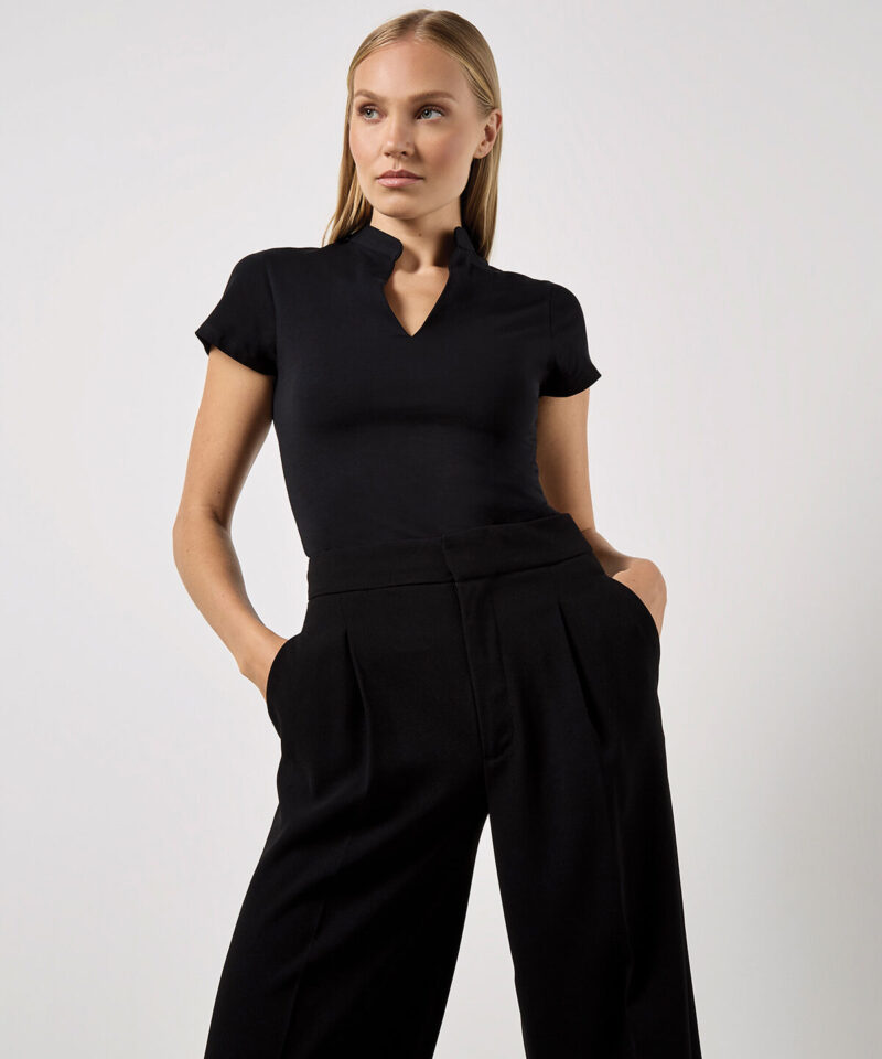 Kustom Kit Ladies V Neck Corporate Top
