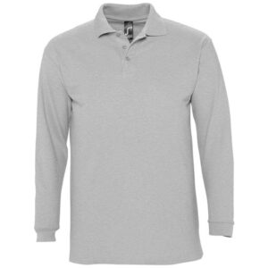 SOL'S Winter II Long Sleeve Cotton Pique Polo Shirt