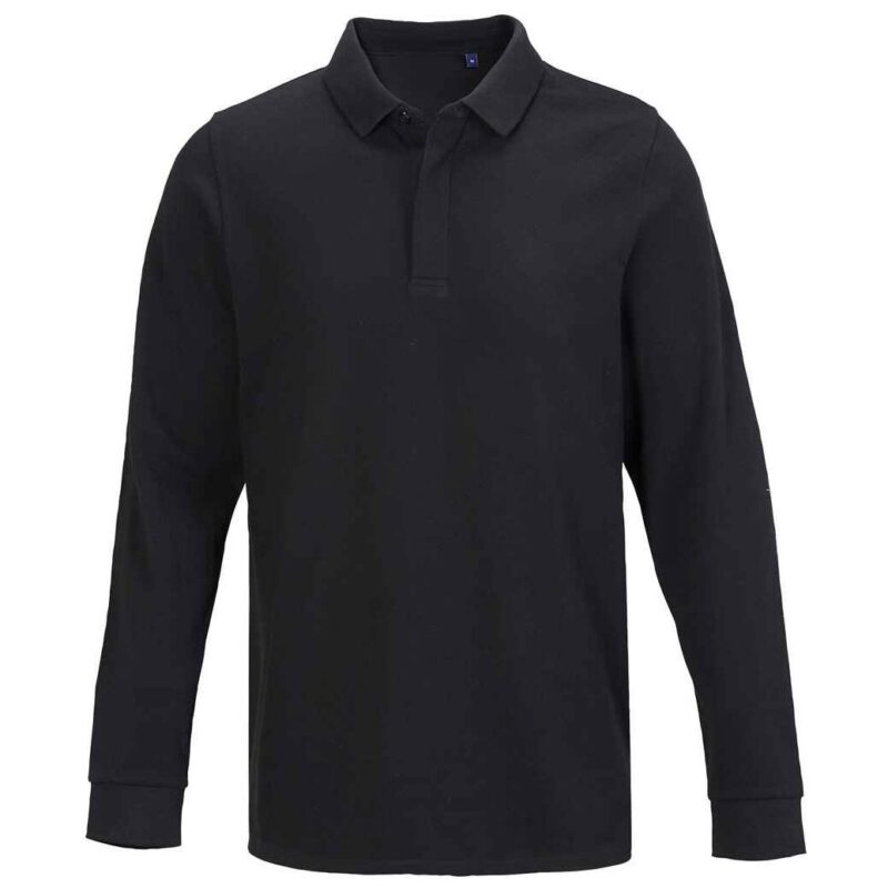 NEOBLU Owen Long Sleeve Pique Polo Shirt