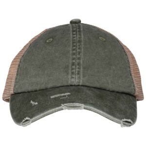 Native Spirit Washed Trucker Destroy Cap