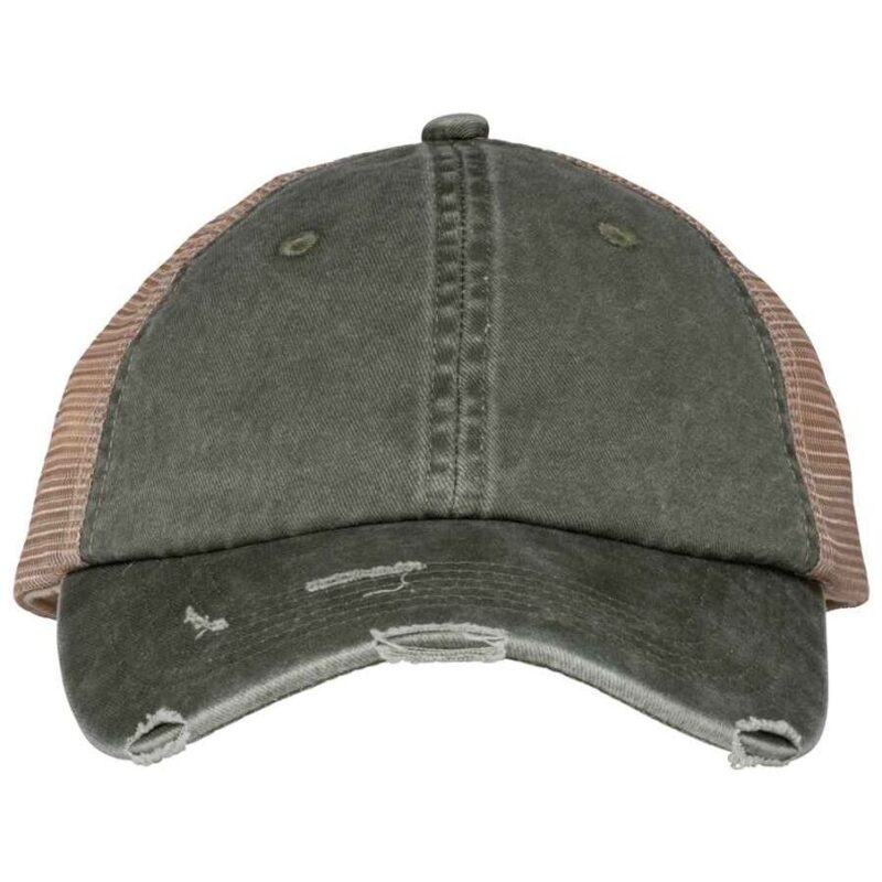 Native Spirit Washed Trucker Destroy Cap