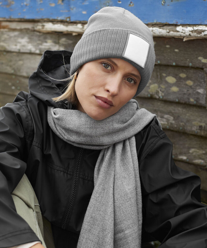 Beechfield Applique Patch Beanie
