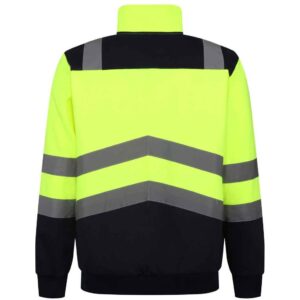 Regatta High Visibility Pro 1/4 Zip Sweatshirt