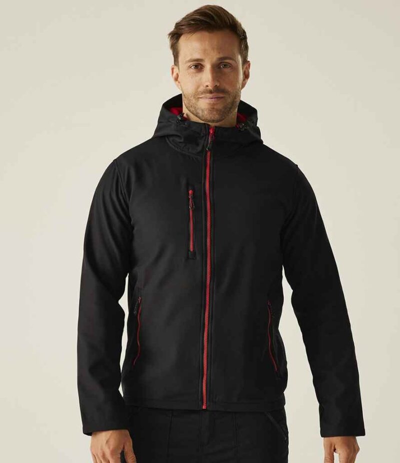 Regatta Navigate Two Layer Hooded Soft Shell Jacket