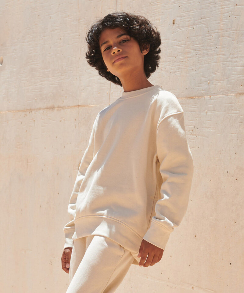 SF Clothing Kids Sustainable Fashion Curved Hem Sweatshirt