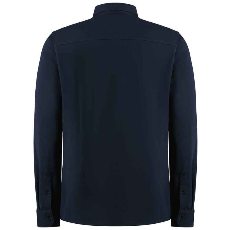 Kustom Kit Long Sleeve Superwash 60 C Pique Shirt