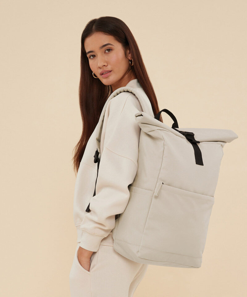 BagBase Premium Recycled Roll-Top Backpack