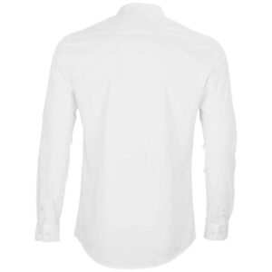 NEOBLU Bart Mao Collar Long Sleeve Poplin Shirt