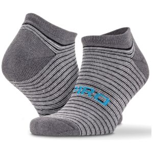 Spiro 3 Pack Mixed Stripe Sneaker Socks