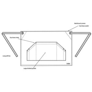 Le Chef Utility Waist Apron