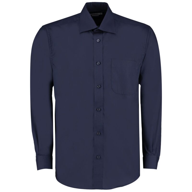 Kustom Kit Long Sleeve Classic Fit Business Shirt