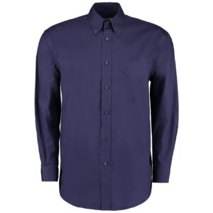 Kustom Kit Premium Long Sleeve Classic Fit Oxford Shirt
