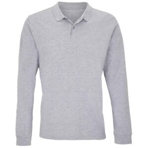 SOL'S Unisex Planet Long Sleeve Pique Polo Shirt