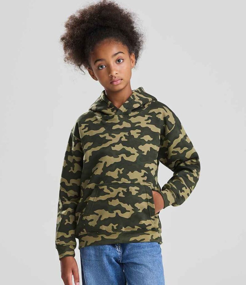 AWDis Kids Camo Hoodie