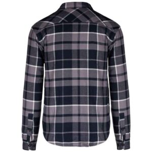 Kariban Sherpa Lined Checked Shirt Jacket