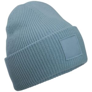 Beechfield Deep Cuff Tonal Patch Beanie
