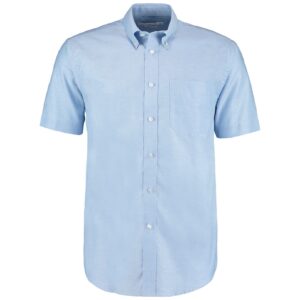 Kustom Kit Short Sleeve Classic Fit Workwear Oxford Shirt
