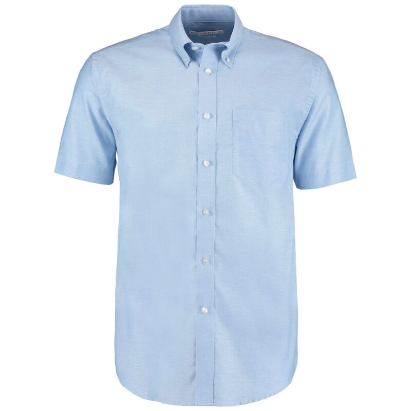 Kustom Kit Short Sleeve Classic Fit Workwear Oxford Shirt