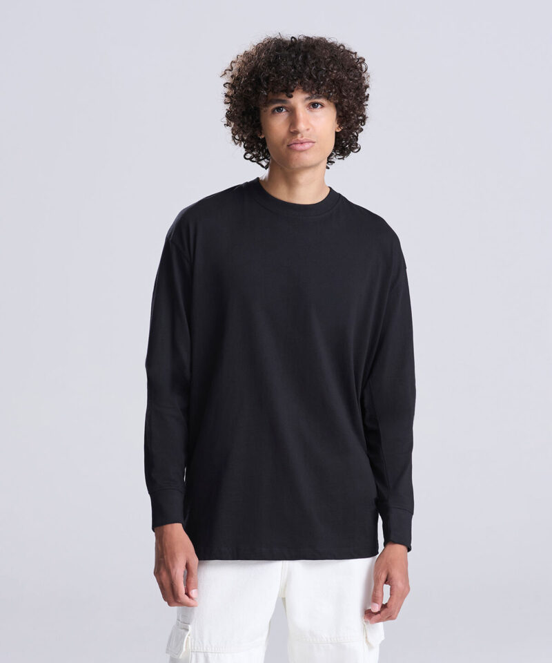 AWDis Unisex Oversize 100 Long Sleeve T-Shirt
