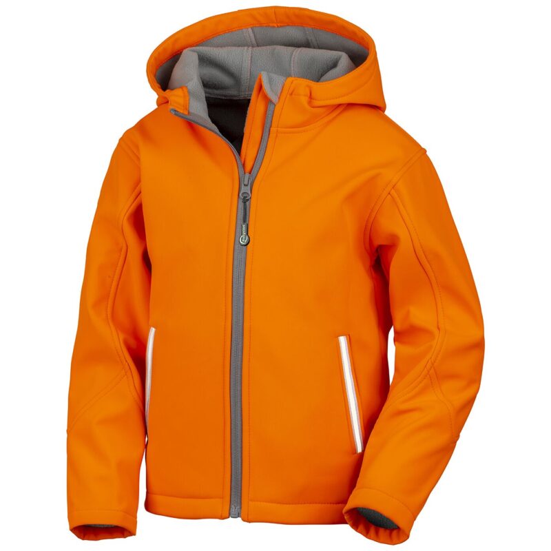 Result Core Kids TX Performance Hooded Soft Shell Jacket