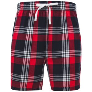 SF Clothing Tartan Lounge Shorts