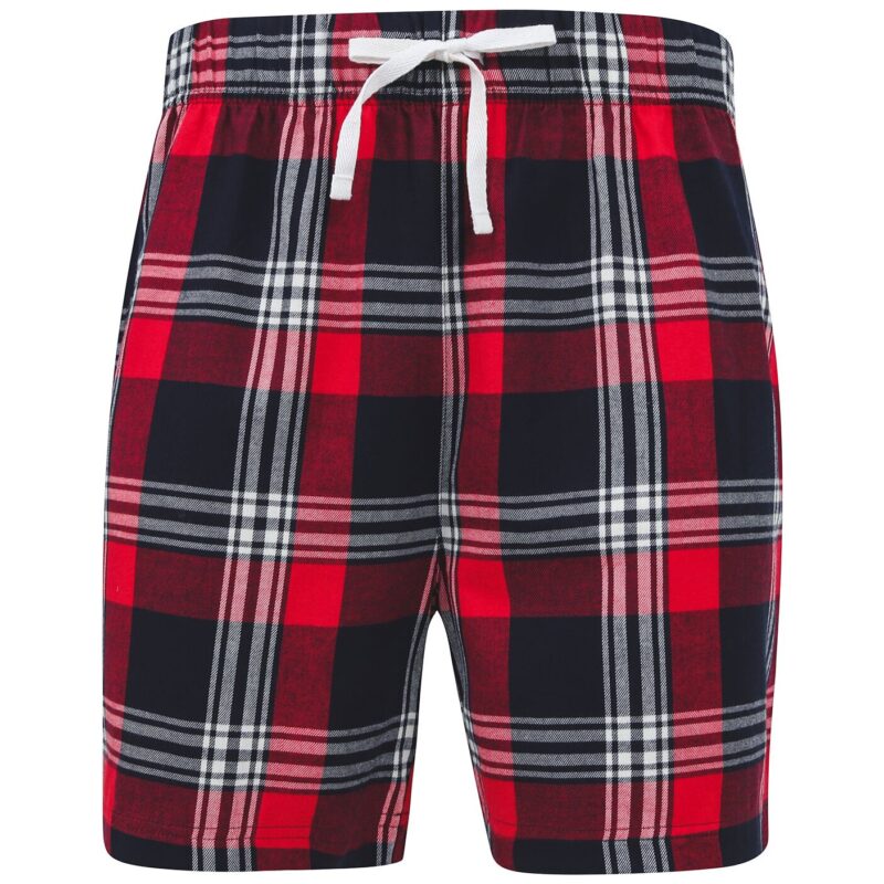 SF Clothing Tartan Lounge Shorts